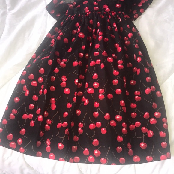 Crew cuts cherry dress size 12/ perfect condition - Picture 7 of 9